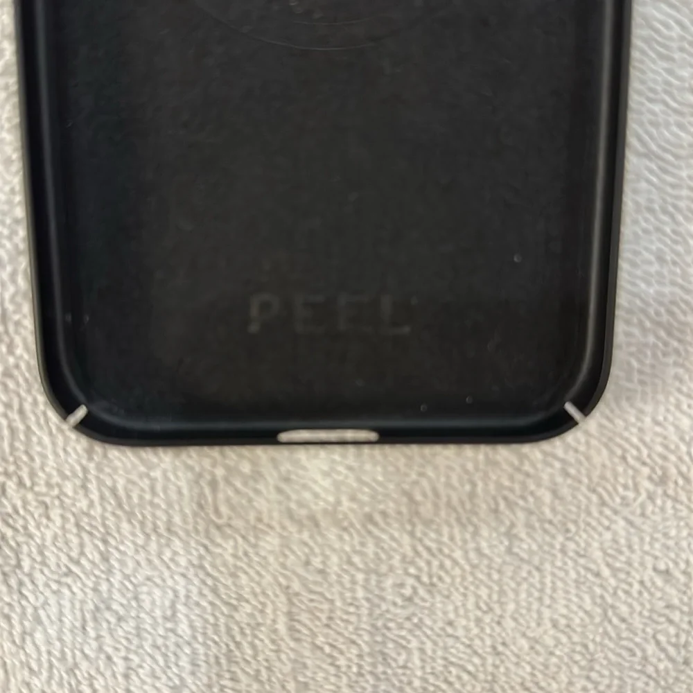 NWOT PEEL iPhone 15 Pro Max Super Thin Black case